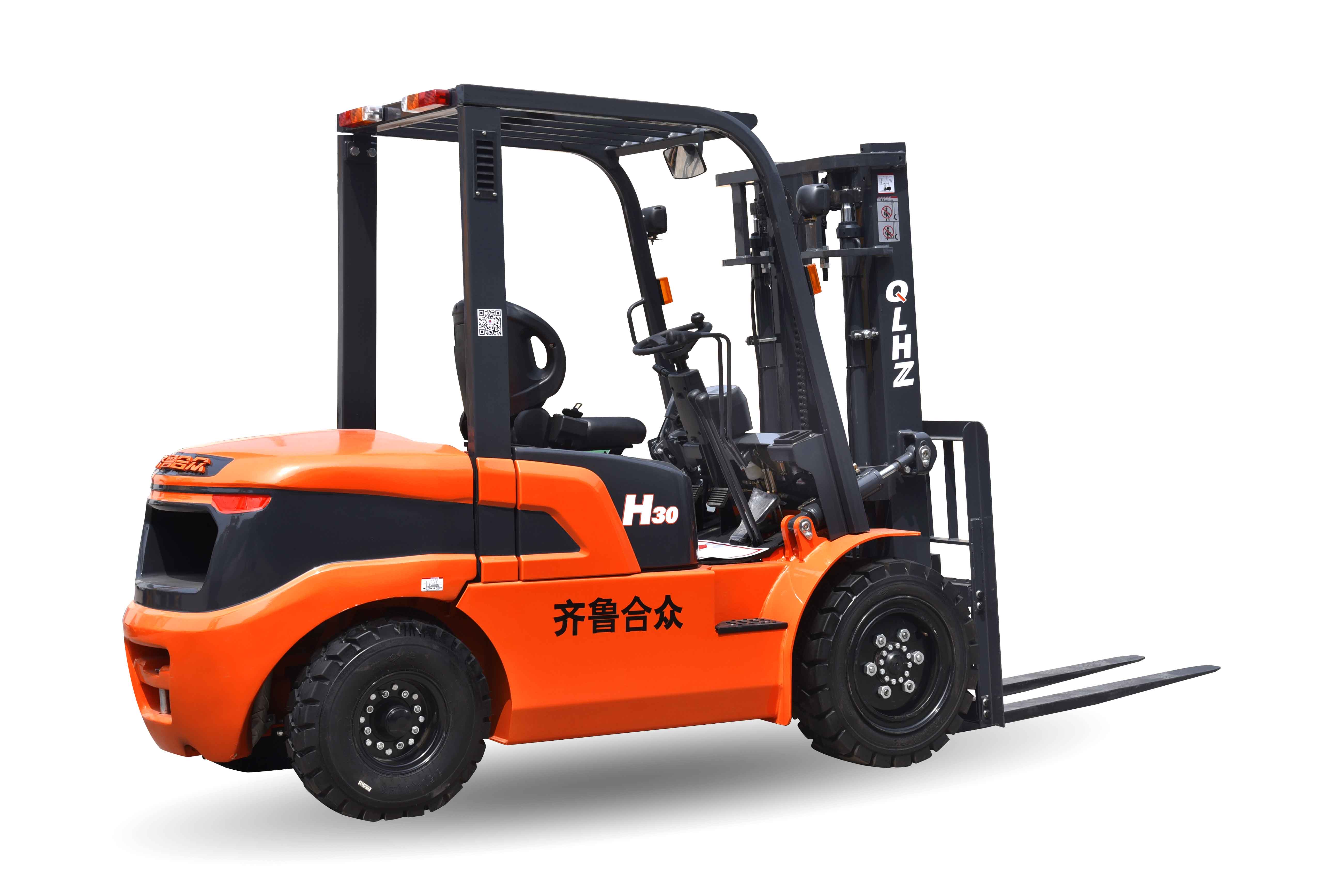 青島合眾研發平衡重內燃叉車形成量產(圖1)